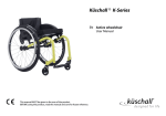 Kuschall K-Series User Manual