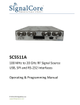SC5511A - SignalCore Inc.