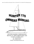 170 Owners Manual 2008 - Marlow
