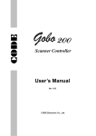 Scanner Controller User`s Manual