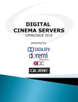 Digital Cinema Servers