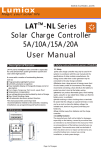 LAT-NL series Solar controller User Manual Ver DK29.cdr
