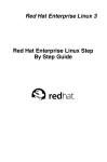 Red Hat Enterprise Linux 3 Red Hat Enterprise Linux Step