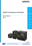Digital Temperature Controllers User`s Manual