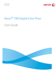 Xerox 700 Digital Color Press User Guide