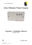 Door Release Power Supply