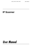 User Manual IP Scanner: im2020, im2520, im2520f, im3520 - 2003-07