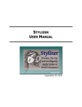 Stylizer User Manual