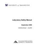 Laboratory Safety Manual - Environmental Health and Safety