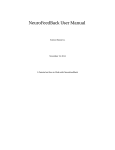NeuroFeedBack User Manual