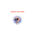 Quizzler User Guide
