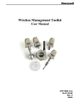 Honeywell XYR 5000 Wireless Management Toolkit User Manual