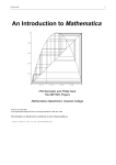 An Introduction to Mathematica