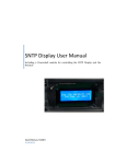 SNTP Display User Manual - David Moisan`s Web Site