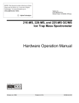 Hardware Operation - Agilent Technologies