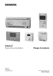 Albatros Basic Documentation Range of products