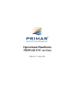 PRIMAR Operational Handbook