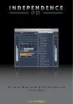 Independence FX 2.0 manual