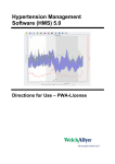 ABPM 7100 HMS 5.0 Software User Manual