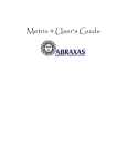 Metrix 4.5 User Manual