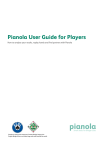 Pianola User Guide for Players