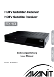 AVANIT_SXHD_HDTV_SAT_RECEIVER_de_en - Ver. 01