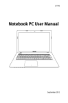 Notebook PC User Manual