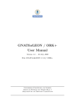 GNATforLEON / ORK+ User Manual - dit/UPM