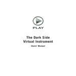 The Dark Side Virtual Instrument Manual