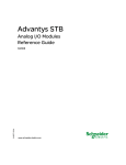 Advantys STB - Maintenance