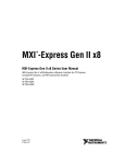 MXI-Express Gen II x8 Series User Manual