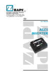 ACE5 INVERTER - Zapi Inc USA