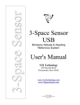 3-Space Sensor USB User`s Manual