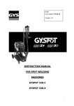 instruction manual for spot welding machines gyspot