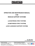 OPERATION AND MAINTENANCE MANUAL FOR