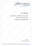 User Manual - Innovative Energies Ltd