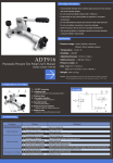 Additel ADT 916 Pressure Test Pump Manual PDF