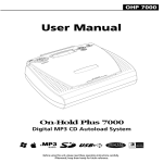 OHP 7000 User Manual