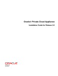 Oracle® Private Cloud Appliance - Installation Guide for Release 2.0