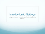 NetLogo Implementation of Evacuation Scenario