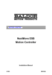 NextMove ESB Motion Controller