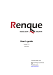 Renque user`s guide