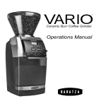 Operations Manual - Prima Coffee Equipment
