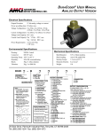 duracoder ® user manual analog output version dc 2 5