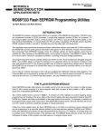 MC68F333 Flash EEPROM Programming Utilities