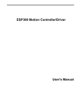 ESP300 Motion Controller/Driver - NI Discussion Forums