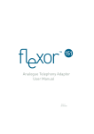 Flexor 151 User Manual