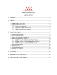 1 PAPERS System User Manual TABLE OF CONTENTS 1