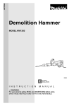 Demolition Hammer - Makita New Zealand