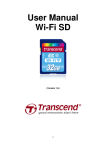 Using the Wi-Fi SD App on iOS Devices